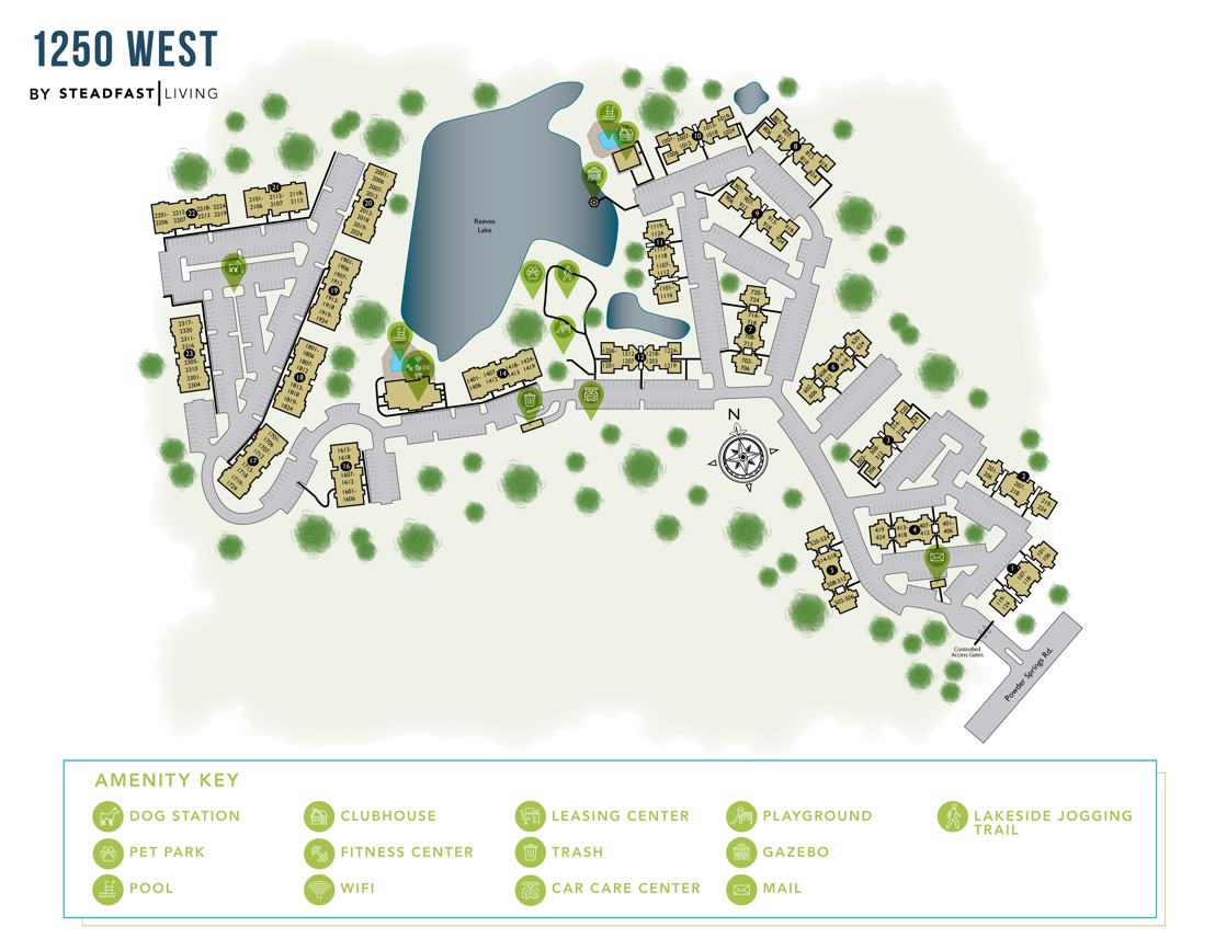 1250 West - Community Map